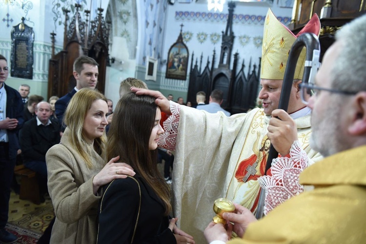 Bierzmowanie w Rzepienniku Biskupim