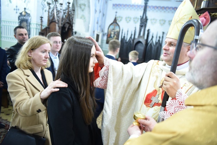 Bierzmowanie w Rzepienniku Biskupim