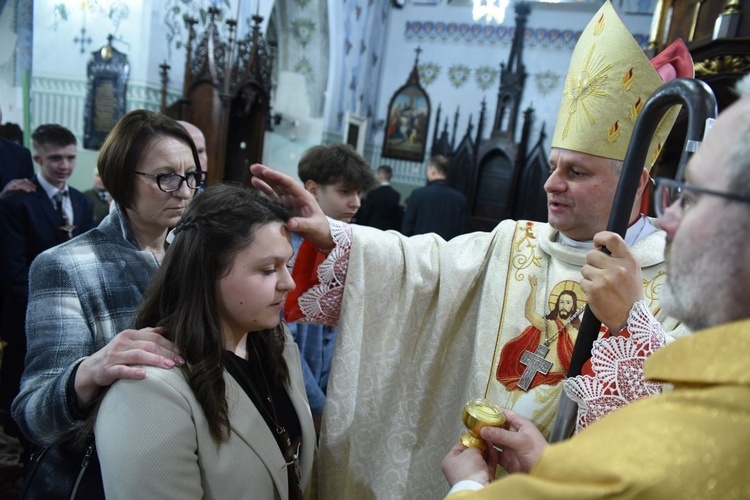 Bierzmowanie w Rzepienniku Biskupim