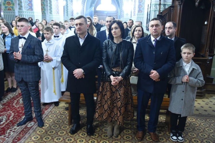 Bierzmowanie w Rzepienniku Biskupim