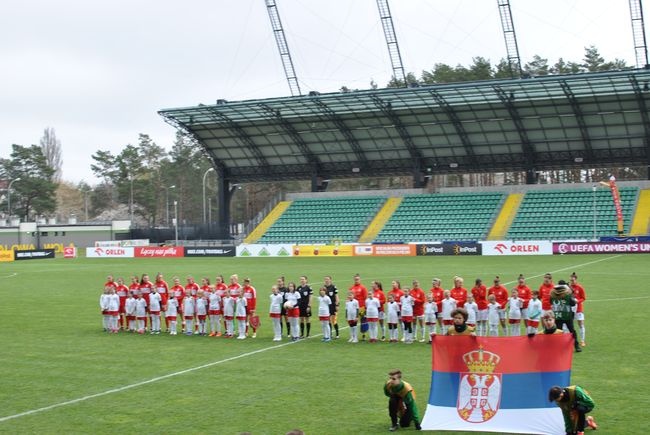 Stalow Wola. Mecz Polski z Serbią