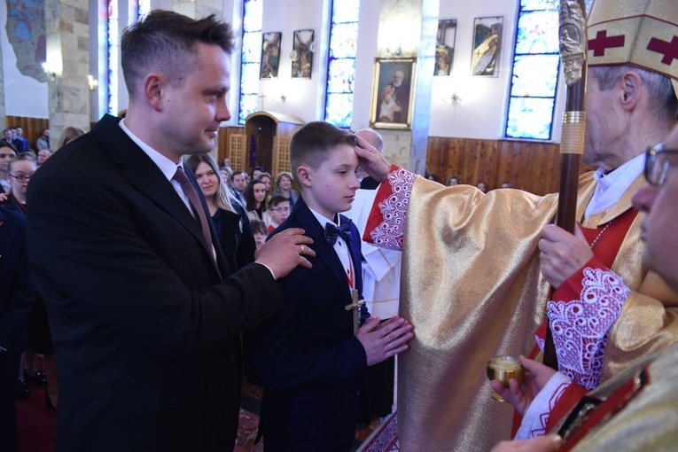 Bierzmowanie w Złotej