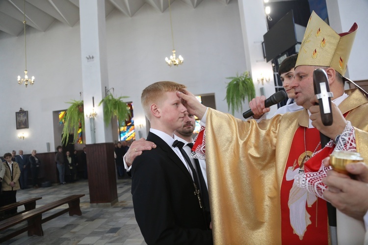 Bierzmowanie w Gromniku