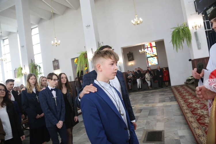 Bierzmowanie w Gromniku