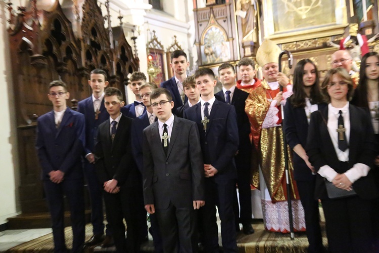 Bierzmowanie w Ciężkowicach