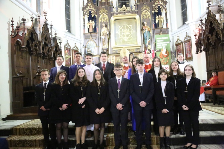 Bierzmowanie w Ciężkowicach