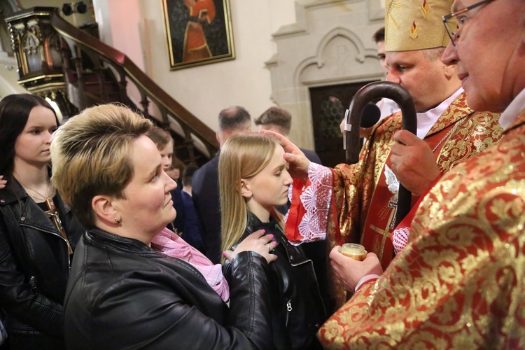 Bierzmowanie w Ciężkowicach