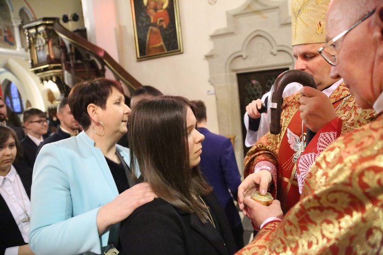 Bierzmowanie w Ciężkowicach