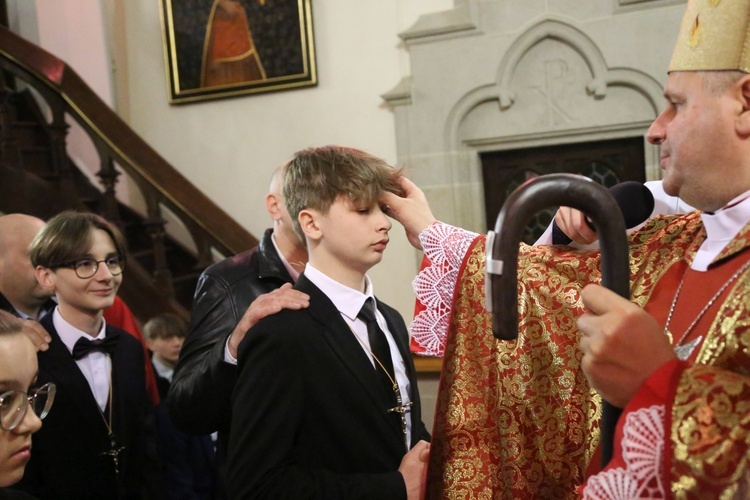 Bierzmowanie w Ciężkowicach