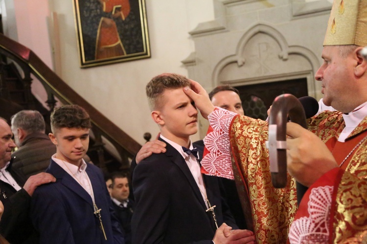 Bierzmowanie w Ciężkowicach