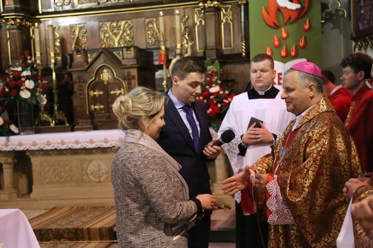 Bierzmowanie w Ciężkowicach