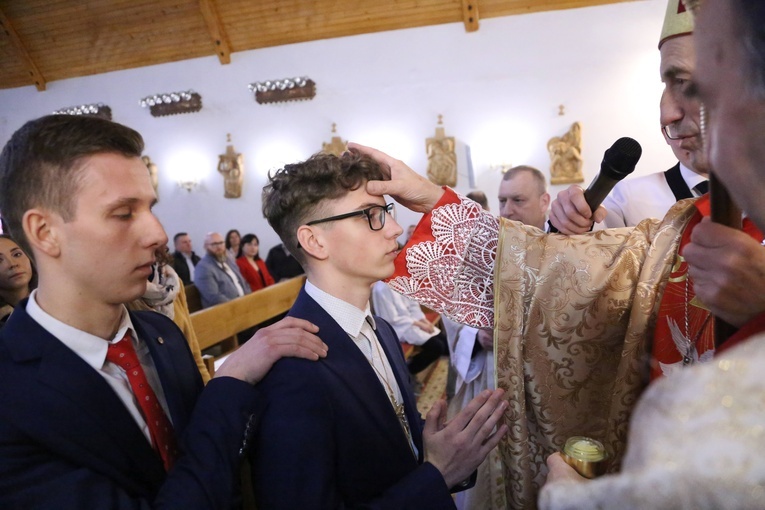 Bierzmowanie w Roztoce