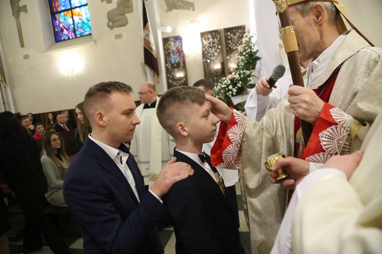 Bierzmowanie w Iwkowej