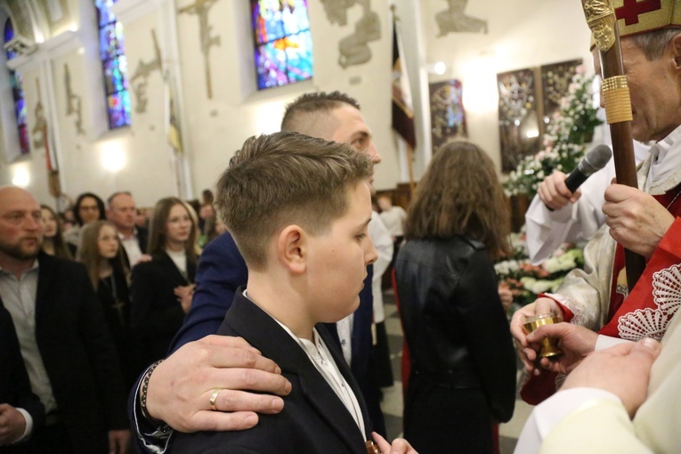 Bierzmowanie w Iwkowej