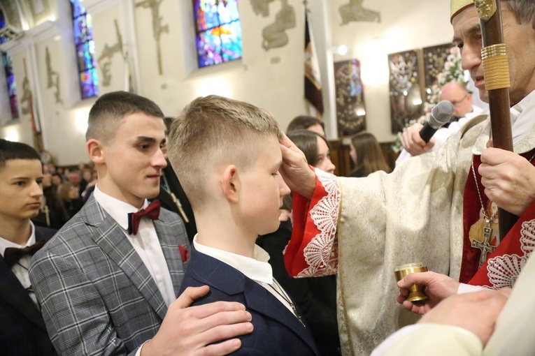 Bierzmowanie w Iwkowej