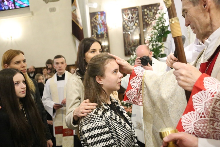Bierzmowanie w Iwkowej