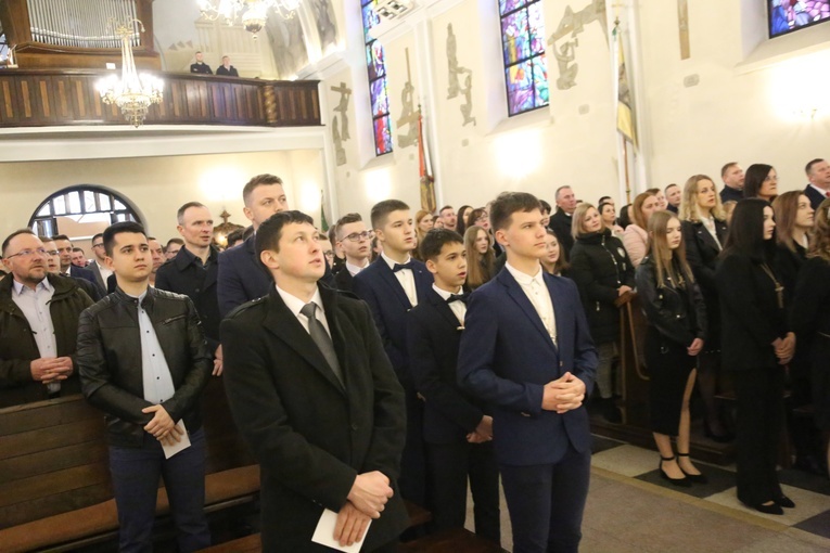 Bierzmowanie w Iwkowej