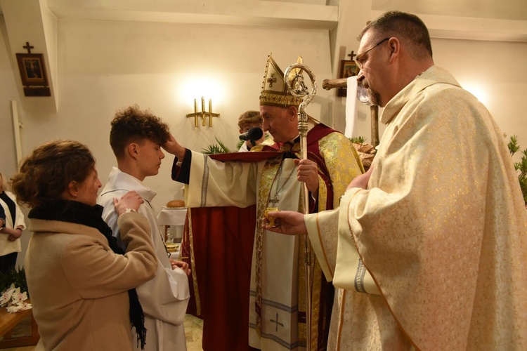 Bierzmowanie w Limanowej Sowlinach