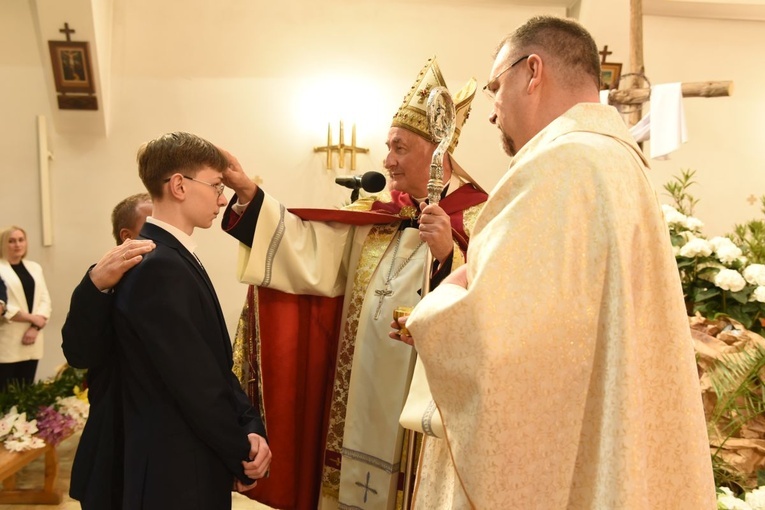 Bierzmowanie w Limanowej Sowlinach