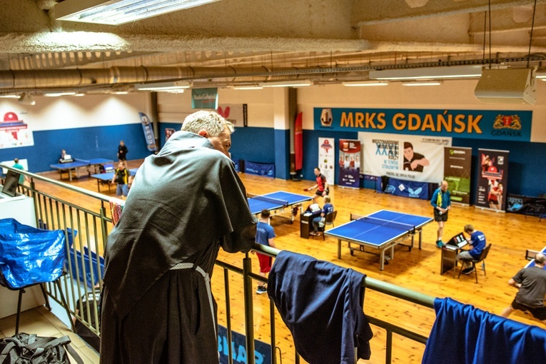 Rozstrzygnięcie Mistrzostw Polski księży w tenisie stołowym