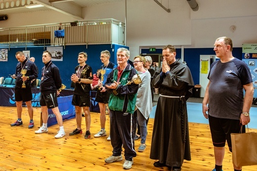 Rozstrzygnięcie Mistrzostw Polski księży w tenisie stołowym