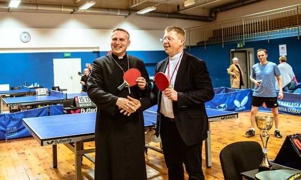 Mistrzostwa Polski księży w tenisie stołowym rozstrzygnięte