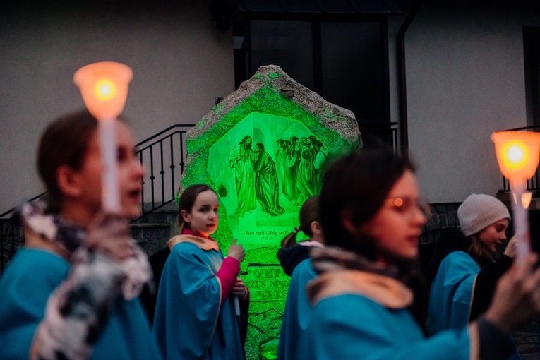 Poświęćenie drogi światła w Mszanie Dolnej cz. 2