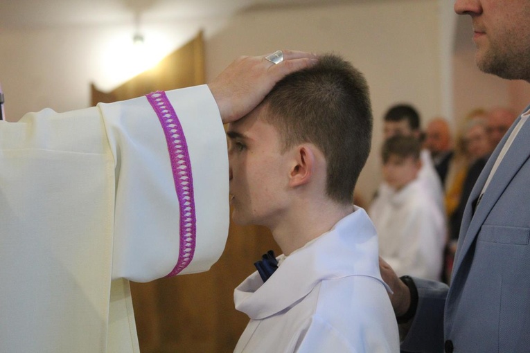 Bierzmowanie w Pasierbcu