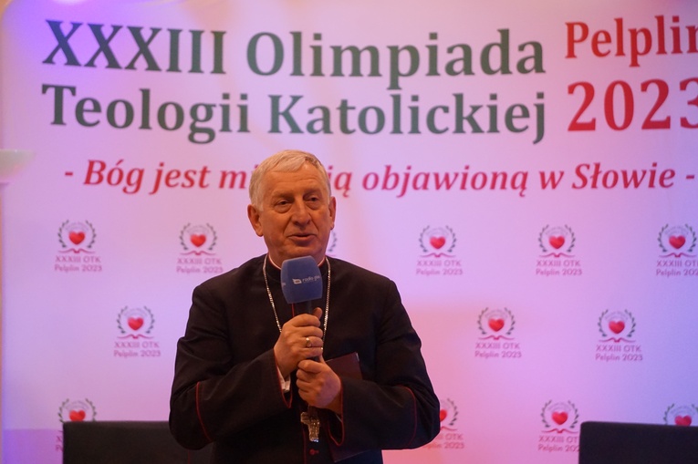 Rozpoczęcie Olimpiady Teologii Katolickiej 2023 w Pelplinie