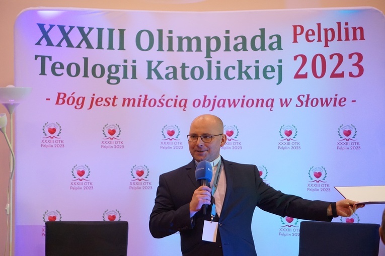 Rozpoczęcie Olimpiady Teologii Katolickiej 2023 w Pelplinie