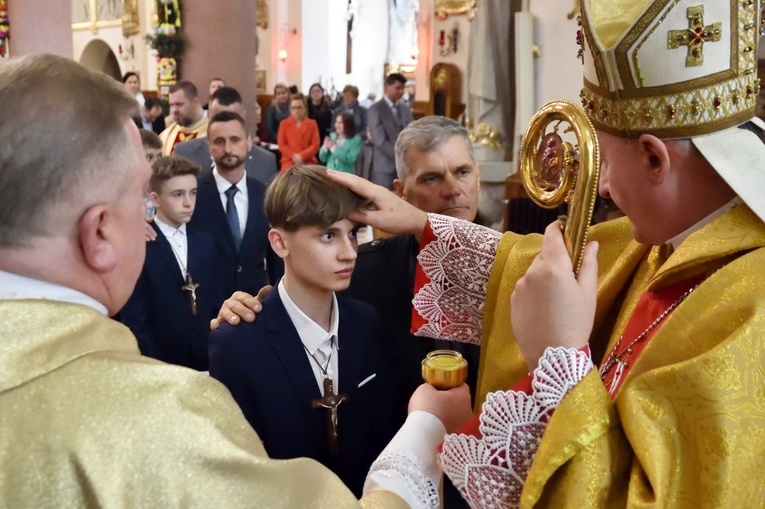 Bierzmowanie w Limanowej