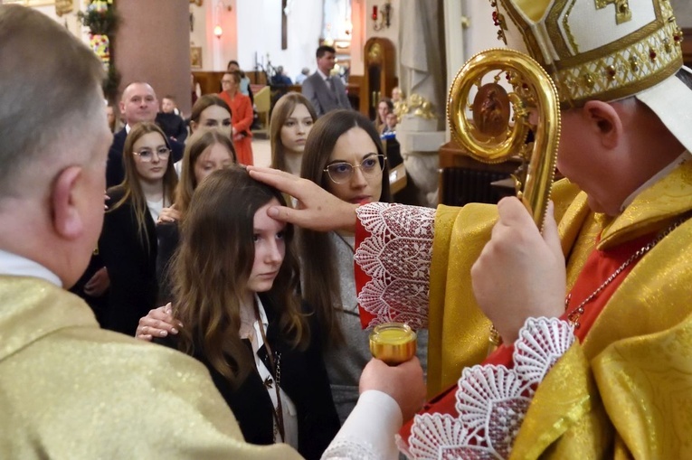 Bierzmowanie w Limanowej