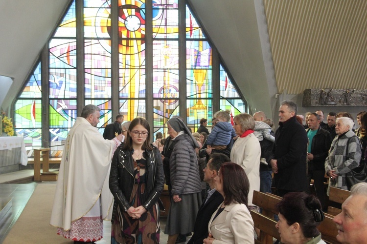 Kamionka Wielka. Wprowadzenie relikwii św. Faustyny