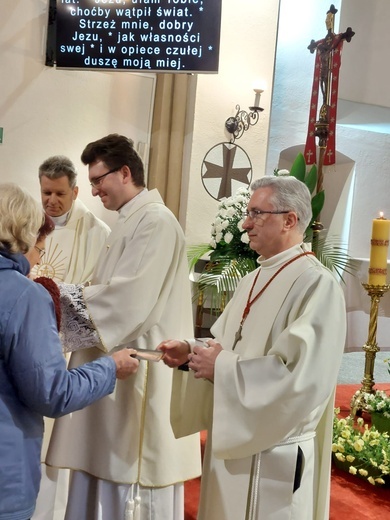 Odebranie i wprowadzenie relikwii św. Faustyny do kościoła św. Michała Archanioła w Bystrzycy Kłodzkiej