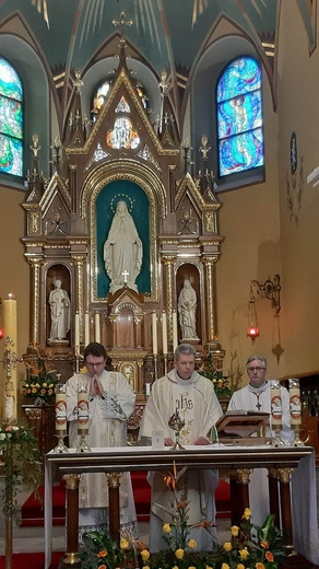 Odebranie i wprowadzenie relikwii św. Faustyny do kościoła św. Michała Archanioła w Bystrzycy Kłodzkiej