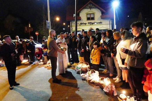 Greckokatolicka liturgia paschalna w Bielsku-Białej-Leszczynach 2023