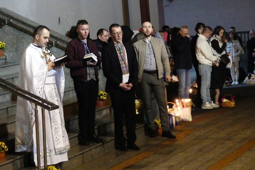 Greckokatolicka liturgia paschalna w Bielsku-Białej-Leszczynach 2023