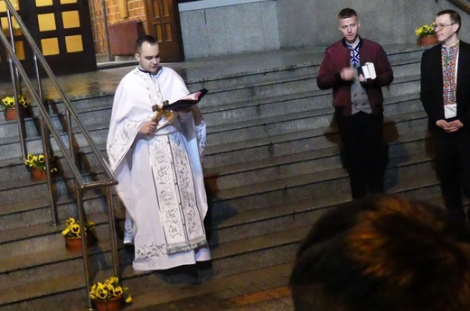 Greckokatolicka liturgia paschalna w Bielsku-Białej-Leszczynach 2023