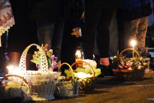 Greckokatolicka liturgia paschalna w Bielsku-Białej-Leszczynach 2023