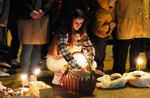 Greckokatolicka liturgia paschalna w Bielsku-Białej-Leszczynach 2023