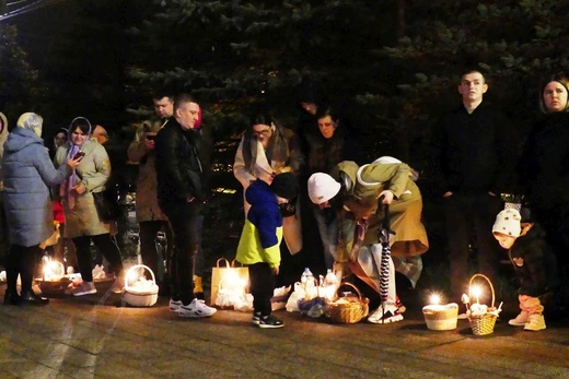 Greckokatolicka liturgia paschalna w Bielsku-Białej-Leszczynach 2023