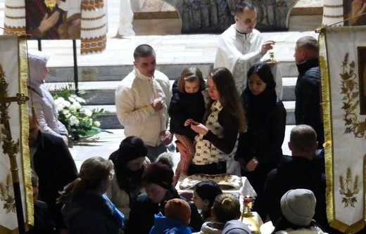 Greckokatolicka liturgia paschalna w Bielsku-Białej-Leszczynach 2023