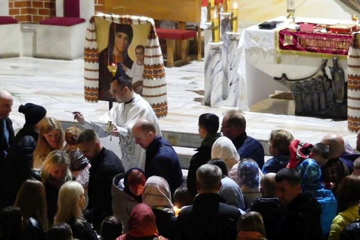 Greckokatolicka liturgia paschalna w Bielsku-Białej-Leszczynach 2023