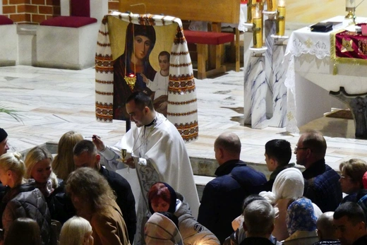 Greckokatolicka liturgia paschalna w Bielsku-Białej-Leszczynach 2023