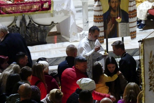 Greckokatolicka liturgia paschalna w Bielsku-Białej-Leszczynach 2023