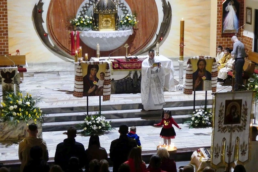 Greckokatolicka liturgia paschalna w Bielsku-Białej-Leszczynach 2023