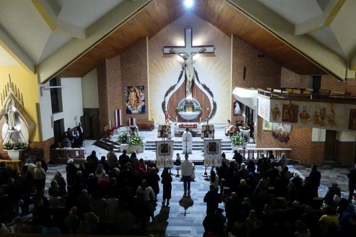 Greckokatolicka liturgia paschalna w Bielsku-Białej-Leszczynach 2023