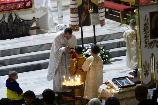 Greckokatolicka liturgia paschalna w Bielsku-Białej-Leszczynach 2023