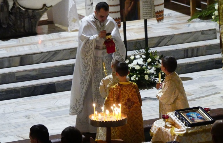 Greckokatolicka liturgia paschalna w Bielsku-Białej-Leszczynach 2023