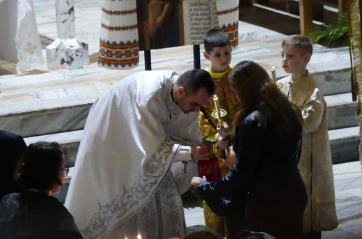Greckokatolicka liturgia paschalna w Bielsku-Białej-Leszczynach 2023